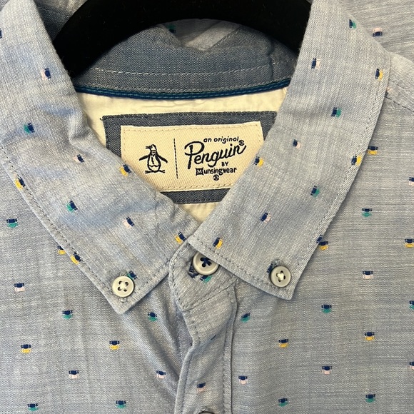 Original Penguins Short Sleeve Button Down - Picture 4 of 4